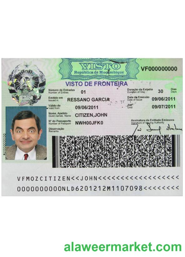 MOZAMBIQUE visa